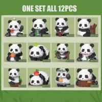 Mini Bloques De Construcción Creativos En Forma De Panda Micro Modelo Diamante Animal Juguetes Para Niños Y Niñas Construcción Ciudadana DIY Regalo Educativo - details 8