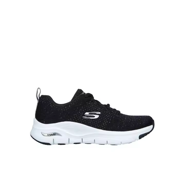 Skechers 149713_BKW Zapatillas de mujer negras en textil 78810 - 1