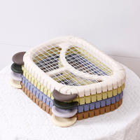 Cojín De Asiento PVC Para Alivio De La Presión Y Dolor De Espalda Malla Gris Verde Azul Rojo Tamaño 40x40x6cm Silla De Computadora Sumar Verano - details 4