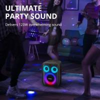 Tronsmart Halo 200 Altavoz Potente portátil de hasta 130W, sonido estéreo, luces LED, Bluetooth 5.3, impermeable y 18 horas de reproducción. Ideal para fiestas en la piscina, con entradas para micrófono y guitarra - details 2