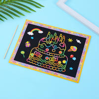 Papel De Arte Con Pincel Mágico Para Niños Juguetes De Dibujo Regalo De Cumpleaños Y Navidad Para Niños Y Niñas - details 2