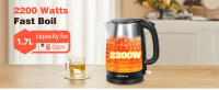 Combo Desayuno Premium: Tostadora 2 Rebanadas 750W + Hervidor Eléctrico 2000W, 1.7L, , Acero Inoxidable, Sin BPA - details 6