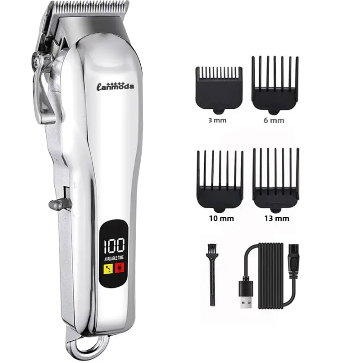 Cortador De Pelo Eléctrico Para Perros Profesional Cortadora De Cabello Para Mascotas Recortadora Sin Cable De Bajo Ruido Afeitadora Máquina Tijeras - 1
