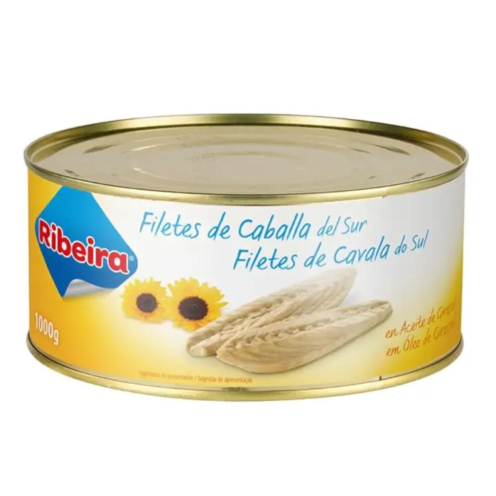 FILETES DE CABALLA DEL SUR MARCA RIBEIRA 1KILO-SABOR Y CALIDAD - 1