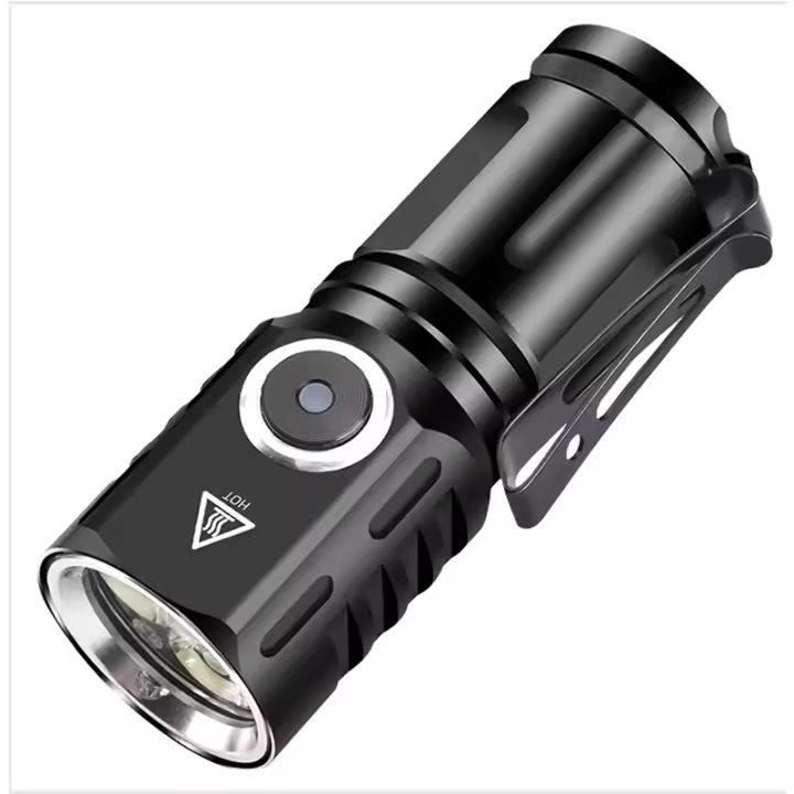 Linterna Mini LiitoKala LF-535 LED Blanca Con Láser Recargable 16340 700mAh Impermeable Distancia De Iluminación 100-200 M - 1