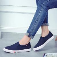 Zapatillas De Lona Clásicas Para Hombre Zapatos Casuales Slip on Loafers Antideslizantes Para Caminar Y Skateboarding Zapatillas Vulcanizadas Planas - details 9