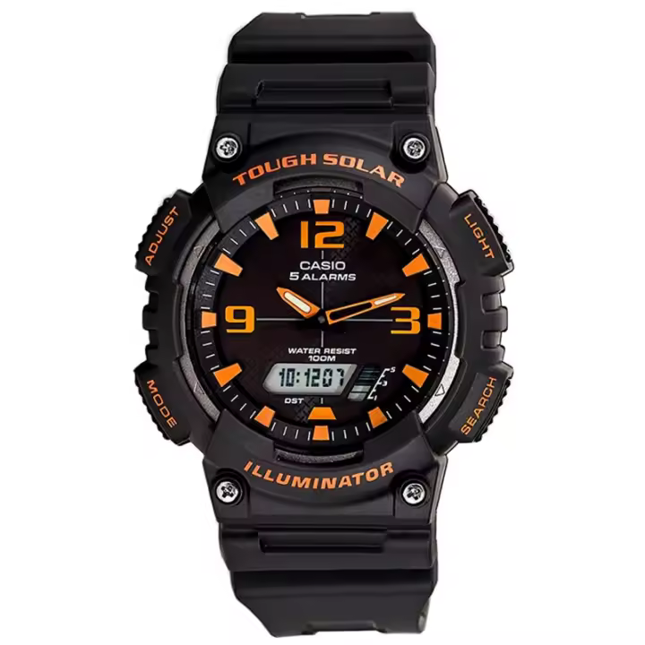 Casio Aq-s810w-8avef Collection Reloj Para Para Hombre Color Naranja - 1