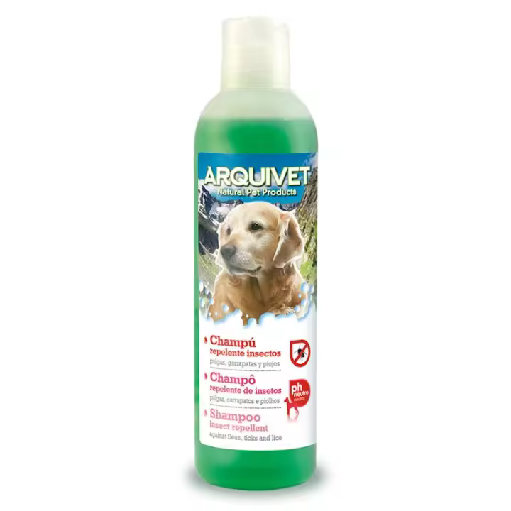 Champú para Perro Repelente Insectos - 250 ml Arquivet - 1