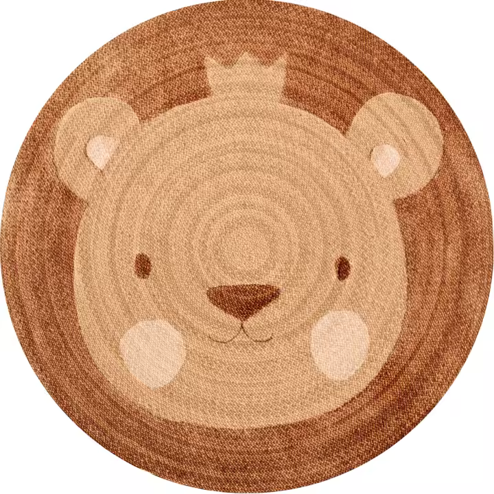 VINILIKO, set de 4 individuales de vinilo  León  4u-[Diam] 40 cm - 1