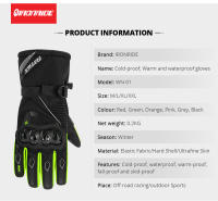 Guantes De Motocicleta Para Invierno Impermeables Gant Moto Tacto De Pantalla Hombres Completo Dedos Guantes De Conducción De Motocicleta - details 5