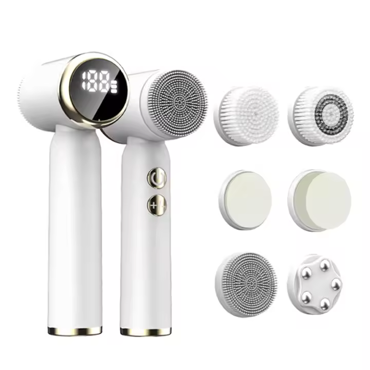 ZVD SOMY Cepillo Facial Ultrasonido 6 en 1 Limpieza Profunda de Poros, Eliminación de Puntos Negros - 1