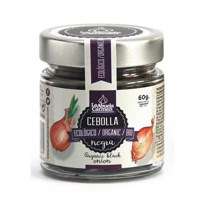 La Abuela Carmen - Cebolla negra ecológica - Pack de 6 unidades - 1
