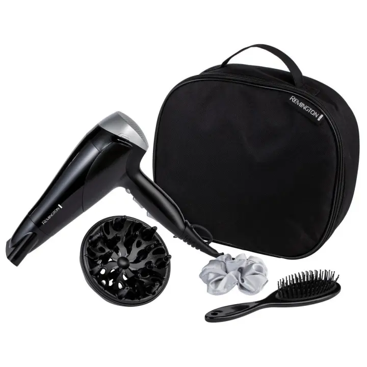 Remington Set Regalo D3171GP Style Edition - Concentrador de secado rápido, Difusor y Secador de pelo, potencia de 2200 W, 3 ajustes de temperatura y 2 velocidades - 1
