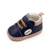 Zapatos De Bebé Para Niño Nuevos Casuales En Cuero PU Antideslizantes Tenis Infantiles Primera Andaduras Cristening Cierre De Correas - details 22