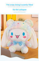 Muñeco De Peluche Grande Sanrio Kawaii Cinnamoroll Perro Cojín Almohada Animado De Dibujos Animados Regalo De Cumpleaños Para Niños Material Suave Y Seguro - details 3