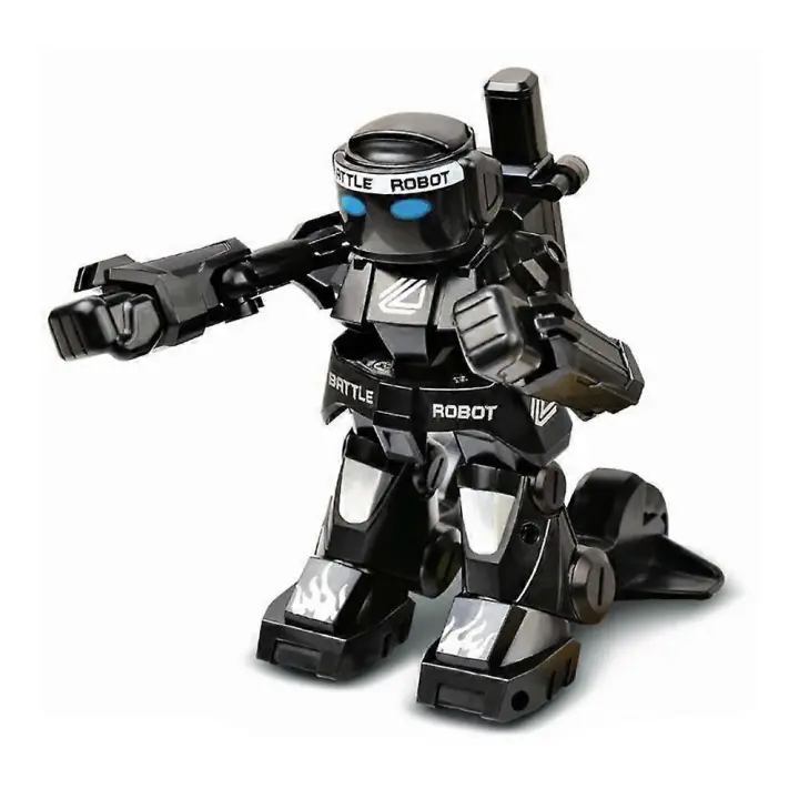 Robot de Boxeo de Juguete RC, robot de Combate humanoide de 2,4G, Con efectos de Luz y Sonido geniales. - 1
