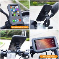 Soporte De Teléfono Móvil Para Motocicletas SEAMETAL Portavídeo Impermeable Funda Para Espejo Retrovisor Soporte Para Teléfono Autocicleta - details 5