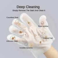 6pcs Guantes Desechables Para Mascotas Limpieza Profunda Desodorización Suave Sin Enjuague Especiales Para Gatos Y Perros Suministros De Peluquería - details 3