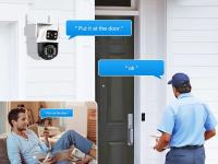 Cámara De Seguridad Exterior Hiseeu 4K 8MP Dual Lens Wifi Con Zoom Digital 4X Detecta Humanos ONVIF PTZ IP Cámara Wireless Para Interior Y Exterior - details 6