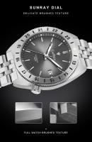 Reloj De Pulsera Automático Para Hombre CADISEN Diver Luminoso Acero Inoxidable Cristal De Zafiro Con Recubrimiento AR Resistente Al Agua NH35 - details 3