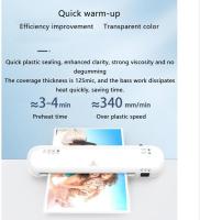 Plastificadora A4 de 9 pulgadas, laminadora en Frío y Caliente con Bolsa de laminado, laminadora para A4 A5 A6 con secador de Papel y redondo de Esquinas para Uso doméstico, escolar y de Oficina - details 1