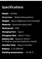 XOSS XR pro Team Sync Luz Trasera De Bicicleta LED Recargable Impermeable Con Sensor De Freno Automático Luz De Cola Para Ciclismo - details 11