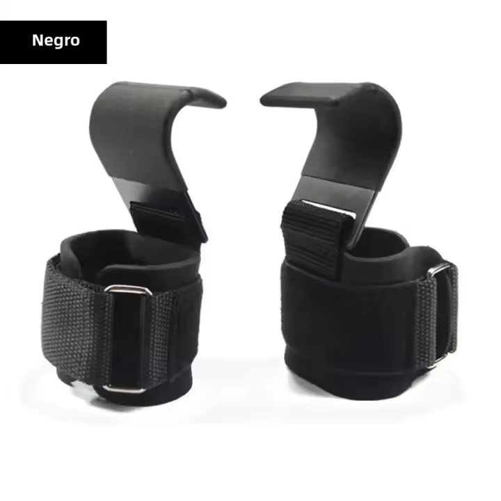 Guardo Muñeca De Elevación Con Gancho Y Neopreno Accesorios De Seguridad Para Entrenamiento De Fitness Pesas Y Barbells - 1