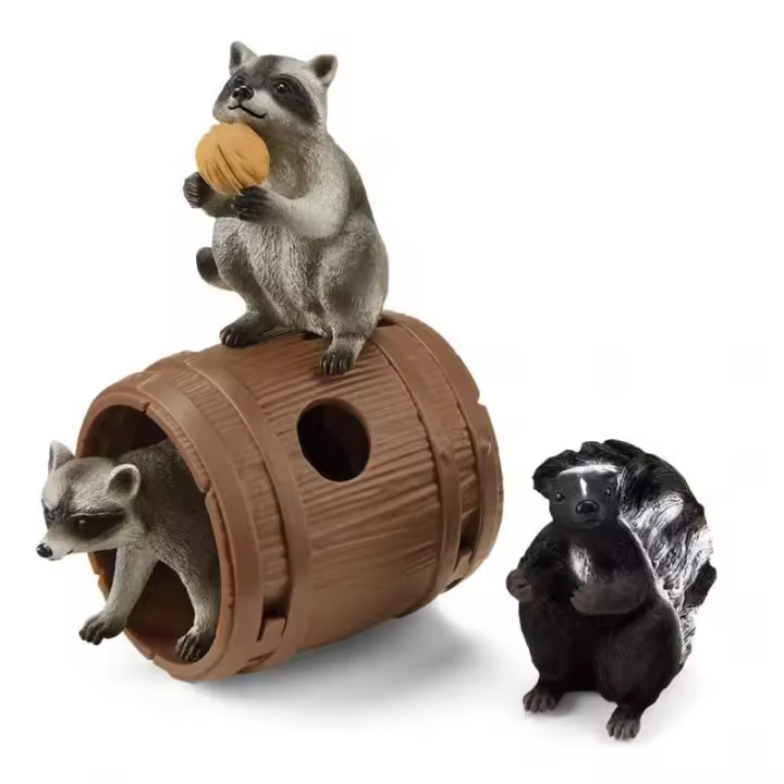 Schleich Diversión con una Nuez - Figuras de Animales Realistas - Juego Educativo - Coleccionable - 1