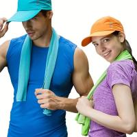 Toalla De Deporte Fría Absorbente Y Secado Rápido EVA Empaquetada Para Actividades Al Aire Libre Y Fitness - details 3