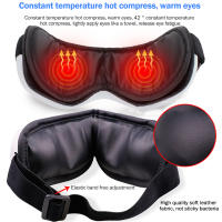 Masajeador De Ojos Inteligente 6D Con Vibración Y Aire Caliente Instrumento De Cuidado De Los Ojos Con Bluetooth Y Música Gafas De Relajación Para Fatiga Ocular - details 8