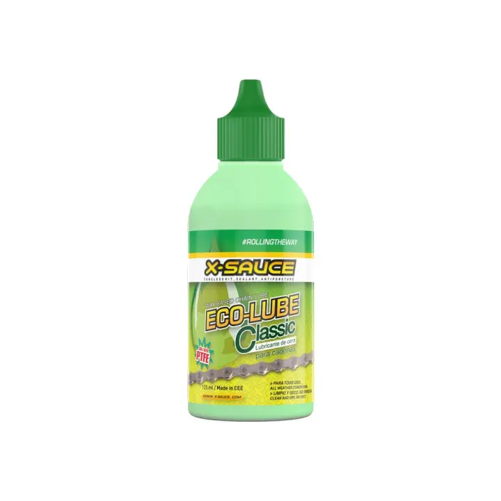 X-Sauce - Cera Ecolube para Cadenas con Teflon 125ml - Lubricante Biodegradable - 1
