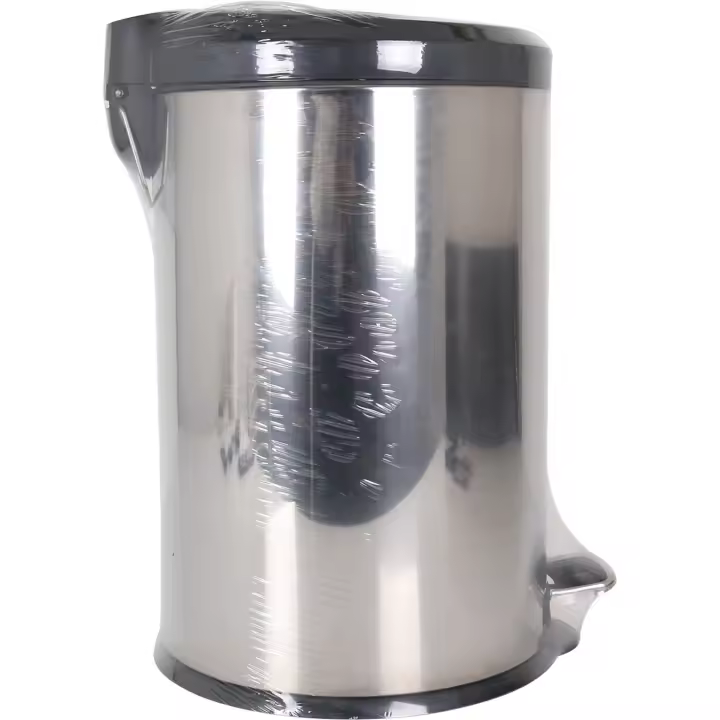 Confortime - Cubo Basura Metal con Pedal 20L - Capacidad Ampliada y Diseño Elegante, Resistente a Golpes, Fácil de Limpiar, Tapa Anti-Olores - 1