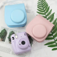 Estuche Protector De Cuero PU Para Cámara Instax Mini 12 Bolsa De Viaje Con Correa Fujifilm Caja De Almacenamiento Para Cámara Instantánea - details 3