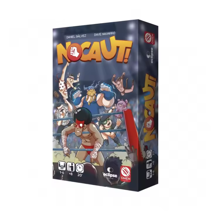 NOCAUT! juego de cartas en Castellano editado por Eclipse Editorial - 1