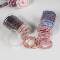 100pcs Cinturones Elásticos Para Niñas Gorros De Cabello Para Niños Accesorios De Cabello De Goma Moda Infantil - details 3