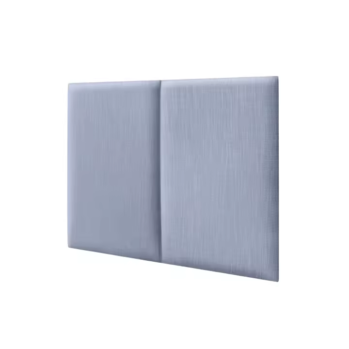 DHOME Cabecero Tapizado Lino Premium Premium Antimanchas Diseño Modular Vertical Autoadhesivo Cabezal Cama Altura 80cm - 1