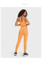 Sujetador Deportivo De Mujer SHINBENE Con Cuello En V Y Manga Larga Padded Short-sleeve Fitness Yoga Clásico Deportivo Top De Entrenamiento - details 3