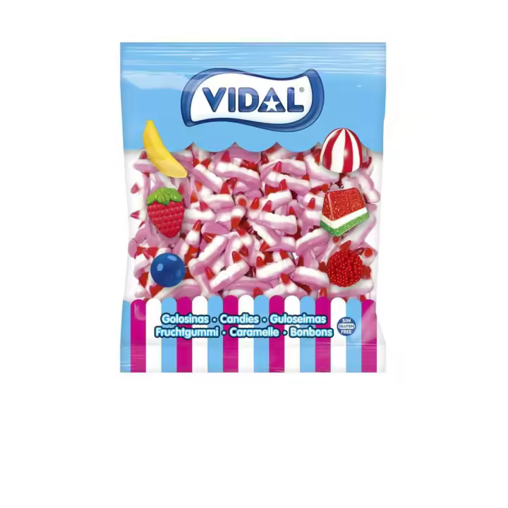 Vidal Golosinas. Colmillos de Vampiro. Bolsa de 1,5kg - 1