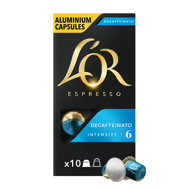 Pack de 5 - CAFE L`OR CAPSULAS DESCAFEINADO 10 UND 52 GR - 1