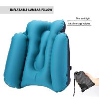 Cojín De Apoyo Lumbar Inflable Para Asiento De Coche Alivio Del Dolor De La Sciatica Soporte De Viaje MEXiZE - details 4