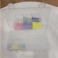 Caja Organizadora De Diamantes Y Encantos Para Pintura Caja De Almacenamiento Con 64 Ranuras Accesorios De Joyería Y Suministros De Arte - details 4