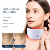 Máscara De Lifting LED Para Cuello Dispositivo De Belleza Del Cuello Antiarrugas Rejuvenecimiento Y Aclarado De La Piel Incluye Batería - details 2