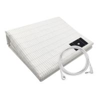 Sábana De Tierra Antiestática Con Fibra De Plata Suave 95% Algodón Y 5% Fibra De Plata Sábana Plana Para Cama Tapete De Descanso - details 0