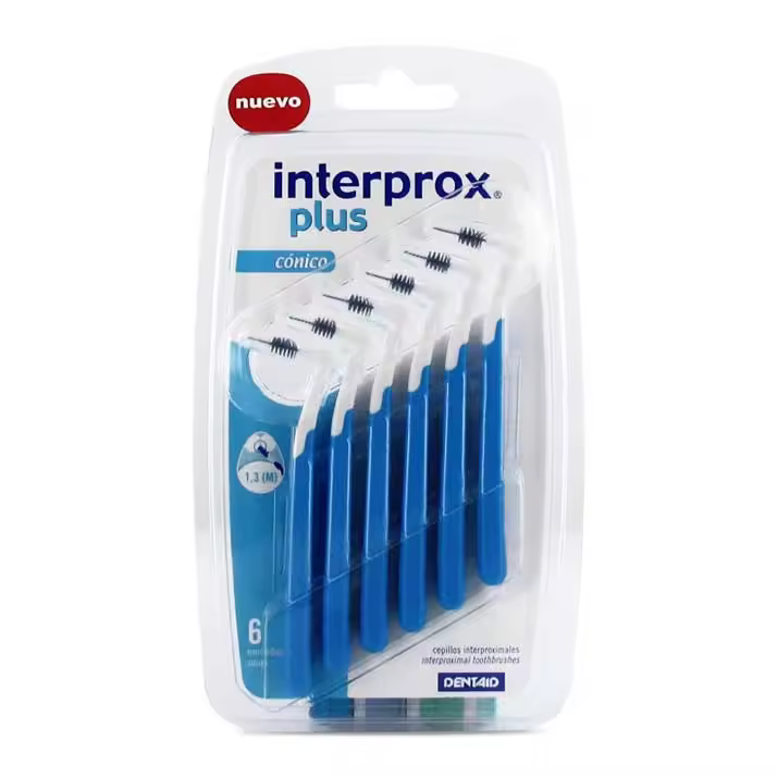 Cepillo Dental Interproximal Dentaid Interprox Plus Conico 6 U - 1
