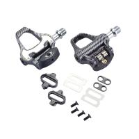 RACEWORK Pedal De Bicicleta De Carretera Ultra-Ligero De Fibra De Carbono Con Bloqueo Automático Y Rodamientos De Aluminio SPD R550 - details 5