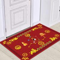 VIKAMAN Alfombra De Entrada Para Año Nuevo Chino Alfombrilla De Transito Con Diseño De Feng Shui Resistente a La Suciedad Y Manchas Para Uso Interior En Sala De Estar Y Dormitorio - details 15