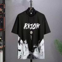 Camiseta De Verano Para Hombres Con Capucha Estampado De Dibujos Casuales Harajuku Streetwear Top De Manga Corta Suave Y Ligera Ropa De Moda Para Hombres - details 11