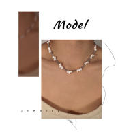 Creativo Redondo collar Coltando de Perlas de imitación señorasde La Moda señorasde La Fiesta de La Joya de regalo - details 0