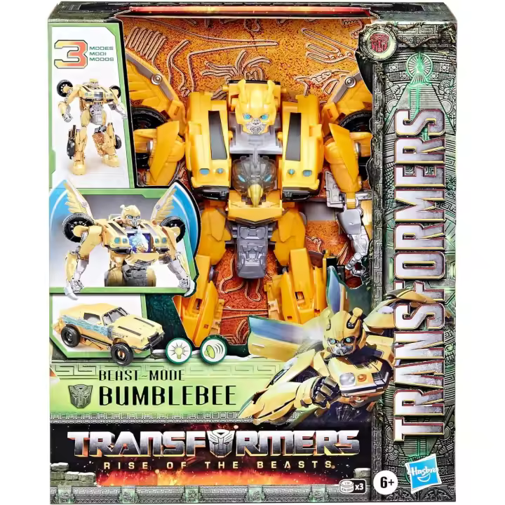 Transformers - Película Transformers: El Despertar de Las Bestias - Bumblebee Modo Bestia - 25 cm - A Partir de 6 años - 1