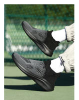 Zapatos De Correr Para Hombre Transpirables Talla 46 Zapatillas De Correr Slip on Casual Mesh Suela EVA Zapatos De Equipo Deportivo - details 11